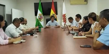 Saavedra se reunió con todos sus secretarios/Captura de pantalla