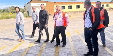 Inspección técnica a las instalaciones del aeropuerto. Foto: Naabol