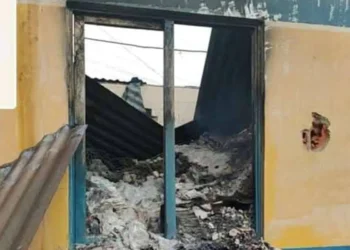 Instalaciones que resultaron afectadas. Foto: Vías Bolivia