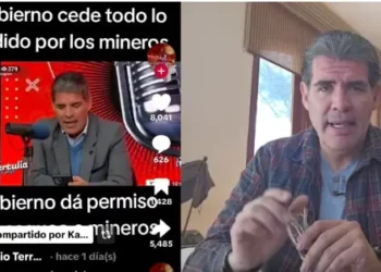 Captura del video aclaratorio del periodista John Arandia
