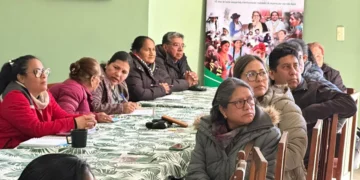 Socialización de la Red Bolivia productiva en Tarija. Foto: Viceministerio de la Micro, Pequeña Empresa y Artesania