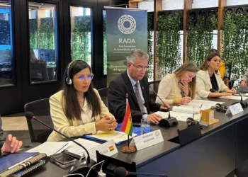 Participación de la viceministra Viviana Mariscal en la reunión de la RADA en Brasilia. Foto: Ministerio de Desarrollo Productivo