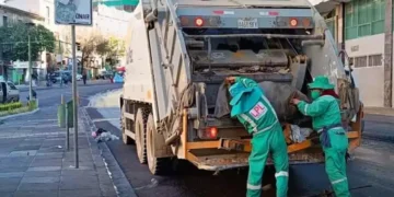 El servicio de recolección de basura está afectado por falta de combustibles. FOTO: GAMLP
