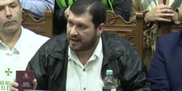 El presidente del Comité pro Santa Cruz, Stello Cochamanidis.
Foto referencial