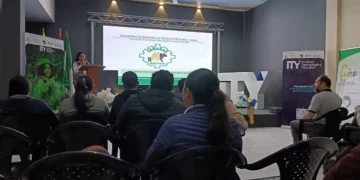 Capacitación sobre buenas prácticas en el departamento de Tarija. Foto: Senasag