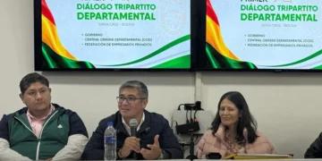 La junta entre autoridades de Gobierno, COD y empresarios. Foto: Minsiterio de Economía y Finanzas Públicas