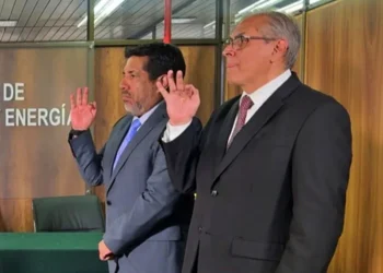 Acto de posesión de las nuevas autoridades.  Foto: ABI