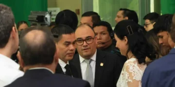 El presidente del TSE, Gustavo Ávila. Foto: RRSS