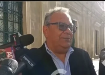 El ministro de Educación, Ricardo Sanjinés. FOTO: Captura RRSS