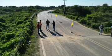 Se suspendió el tráfico vehicular en el lugar/ABC