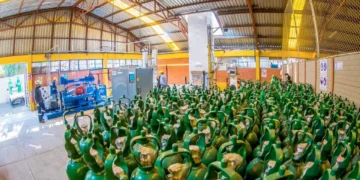 La planta criogénica de Cochabamba. FOTO: GAMC
