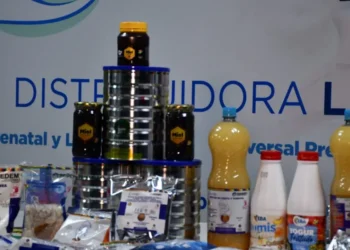 Productos del subsidio prenatal y de lactancia. FOTO: Sedem