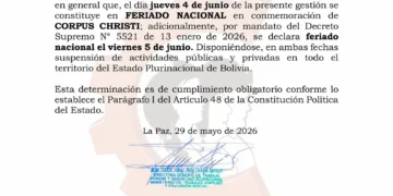 Comunicado emitido por el Ministerio de Trabajo. Foto: RRSS.