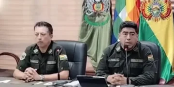 El comandante departamental de la Policía/Captura de pantalla