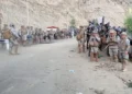 Militares en el puente de Lipari. (Foto: Armada de Bolivia)