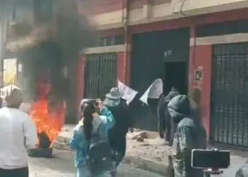 Los movilizados intentaron tomar su federación/RRSS