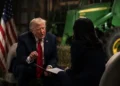 Trump subió de tono y al final abandonó la entrevista/NBC