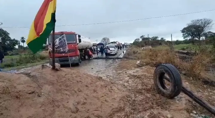 La vía fue cerrada nuevamente/RRSS