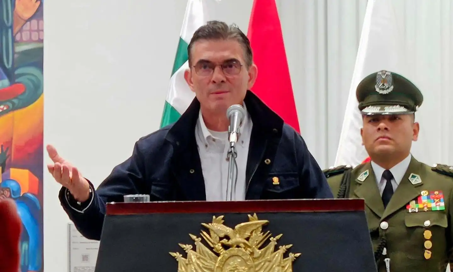 El presidente Rodrigo Paz. Foto: RRSS