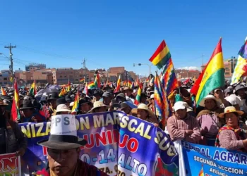 Cabildo en El Alto. Foto: RRSS