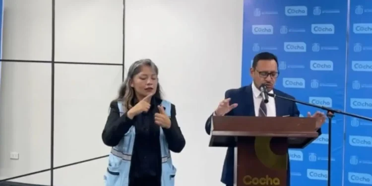 Cochabamba estrena Call Center inclusivo con intérpretes de Lengua de Señas. FOTO: GAMC