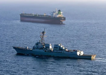 El petrolero fue interceptado por un buque de EEUU/AFP