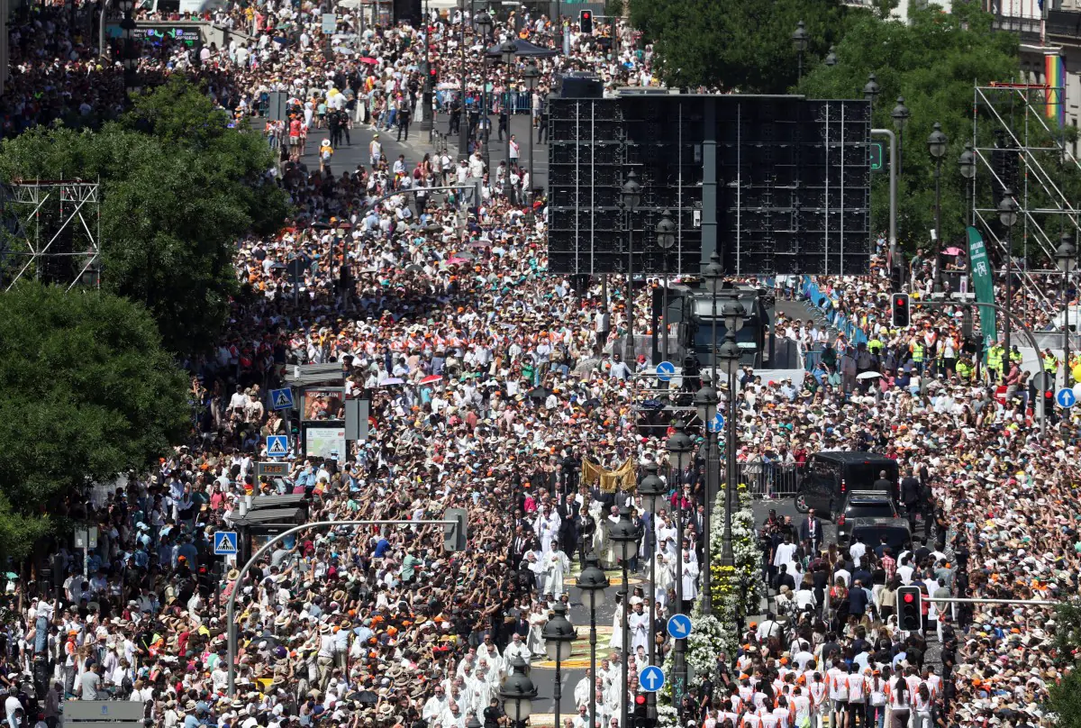 El Papa en Madrid/AFP