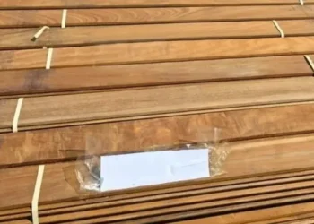 Madera intervenida en Viru Viru. Foto RRSS