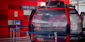 La Línea Roja del teleférico cumplió 12 años. FOTO: Mi Teleférico