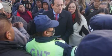 El alcalde de La Paz, César Dockweiler. Foto: APG