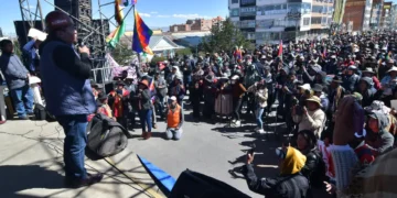 Cabildo en El Alto. Foto: APG