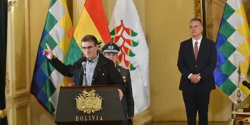 El presidente Rodrigo Paz. Foto: APG