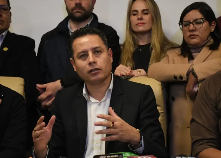 El vicepresidente Edmand Lara. Foto: APG