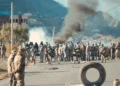 Desbloqueo en Lipari.
Foto: DirCom