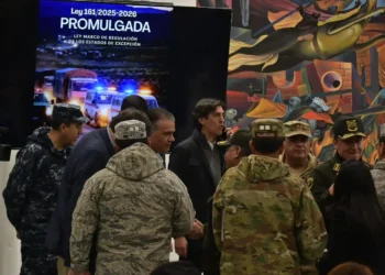 Preparativos de la promulgación de la Ley de Estados de Excepción