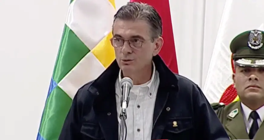 El presidente Rodrigo Paz., Foto: Captura