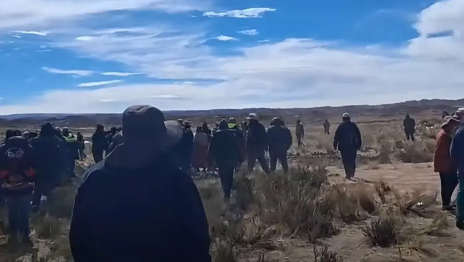 Punto de tensión en bloqueos. Foto: Captura