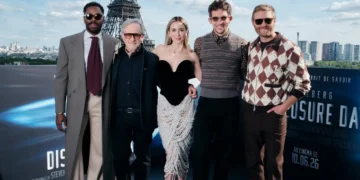 Colman Domingo, Steven Spielberg, Emily Blunt, Josh O´Connor y Wyatt Russell