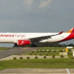 Una aeronave de la compañía Avianca cargo. Foto: Ministerio de Obras Públicas