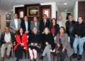 Representantes de Cadinpaz y del Concejo Municipal en el encuentro. Foto: Cadinpaz