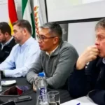 Reunión entre representantes de la CAO y del Gobierno en santa Cruz. Foto: Canal Rural
