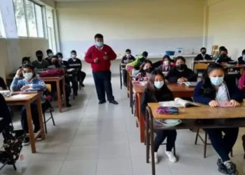 Las direcciones de las unidades educativas deberán evaluar la modalidad de clases. FOTO: Ministerio de Educación