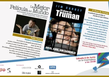 Pablo Osorio presenta 'El show del Truman' como la Mejor Película del Mundo. FOTO: RRSS