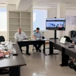 Reunión de coordinación entre la Aduana e ICC Bolivia. Foto: Aduana Nacional