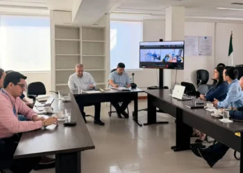 Reunión de coordinación entre la Aduana e ICC Bolivia. Foto: Aduana Nacional