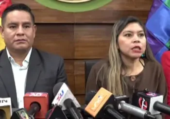 El abogado cochabambino Edwin Almendras Vásquez fue incorporado oficialmente como magistrado titular del Tribunal Agroambiental 
Captura RRSS.