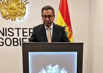 El ministro de Gobierno, Marco Antonio Oviedo.
Captura RRSS