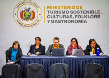 Conformación del gabinete de emergencia para e sector gastronómico. Foto: Ministerio de Turismo Sostenible