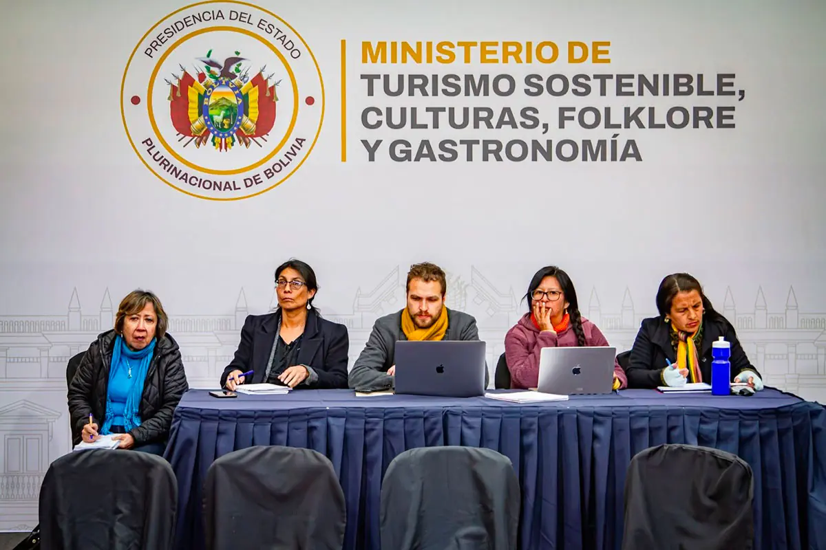 Conformación del gabinete de emergencia para e sector gastronómico. Foto: Ministerio de Turismo Sostenible