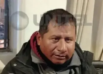 El dirigente aprehen dido/Captura Unitel